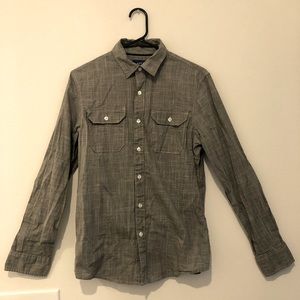 Men’s Slim button down long sleeve shirt